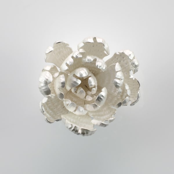 Junko Mori, Silver Organism, Super Mini Tulip Rococo, 2025