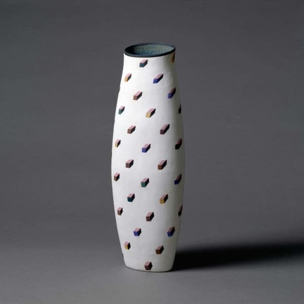 Elizabeth Fritsch, Optical Vase (White), 2006