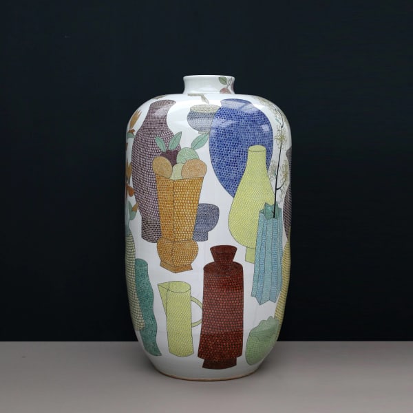 Felicity Aylieff, Monumental Vase; Still Life, 2015