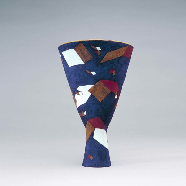 Elizabeth Fritsch, Vase: Collision of Particles, 2008