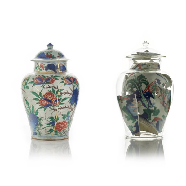 Bouke de Vries, A Pair of Memory Vessels XLVII, 2016