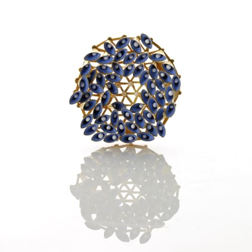 Jacqueline Ryan, Brooch with Mobile Cones, 2017