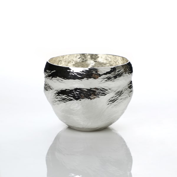 Ndidi Ekubia, Small Silver Bowl, 2019