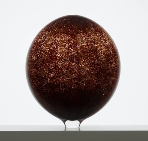 Tobias Møhl, Burnt Red Glassweaver Vessel, 2017