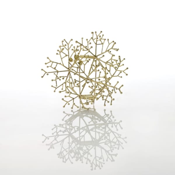 Kayo Saito, Elderflower Buds Brooch, 2017