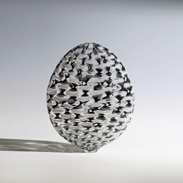 Tobias Møhl, Oval Glassweaver Vessel, 2011