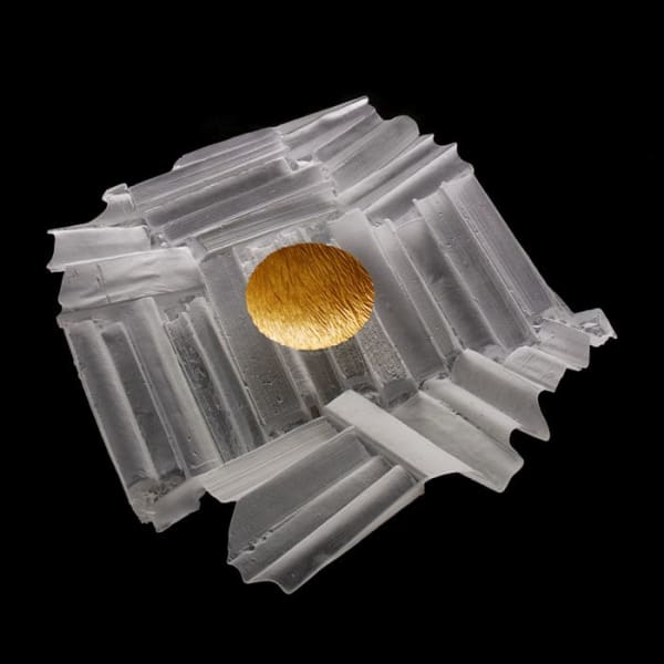 Colin Reid, Still Life with Books and Gilded Lens, 2014