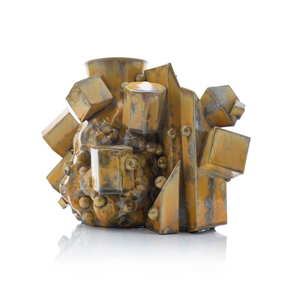 Kate Malone, Earth Magma Extension Pot, 2017