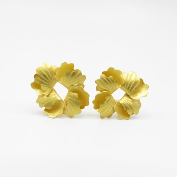 Jacqueline Ryan, Small Oak Leaf Earrings, 2020