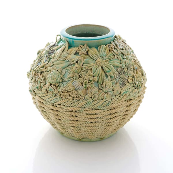 Kate Malone, Basket of Flowers, 2025