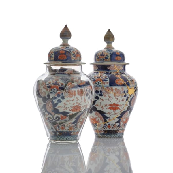 Bouke de Vries, A Pair of Memory Vessels LV, 2017