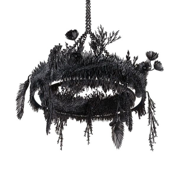 Junko Mori, Voyage; Floating Chandelier, 2020