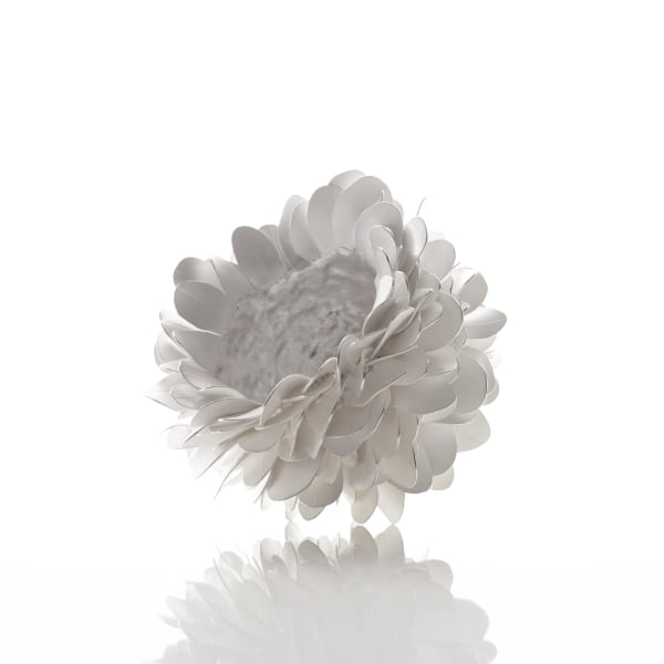 Junko Mori, Silver Organism; Sea Petal, 2016