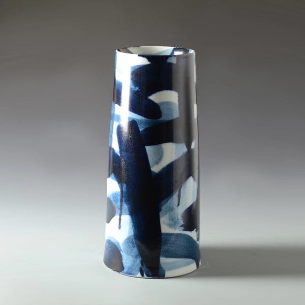 Felicity Aylieff, Chatsworth Blue & White Vase, 2013