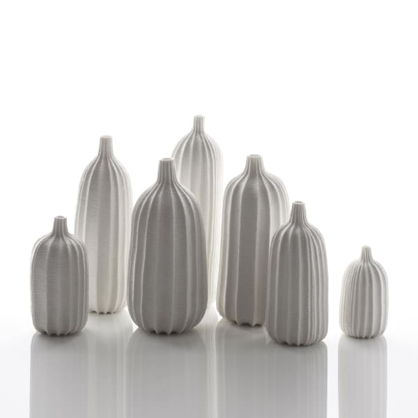 Andrew Wicks, Still Life of Seven Vases, 2016