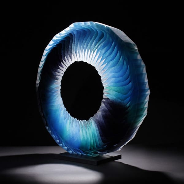 Colin Reid, Colour Saturation; Open Eye, 2021