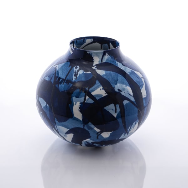 Felicity Aylieff, Blue and White Vase, 2024