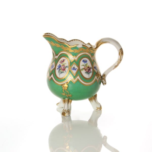 Sèvres Porcelain, A Soft-Paste Sèvres Porcelain Milk Jug from a Tea Service, 1780