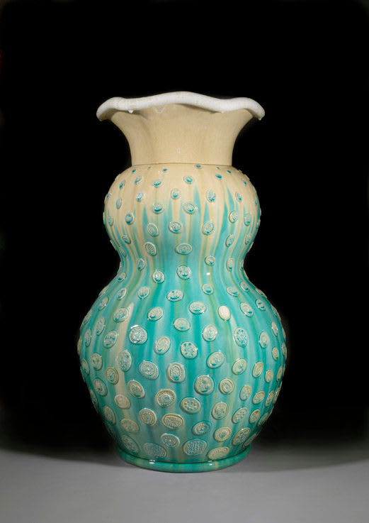 Kate Malone, Monumental Button Lady Gourd, 2010