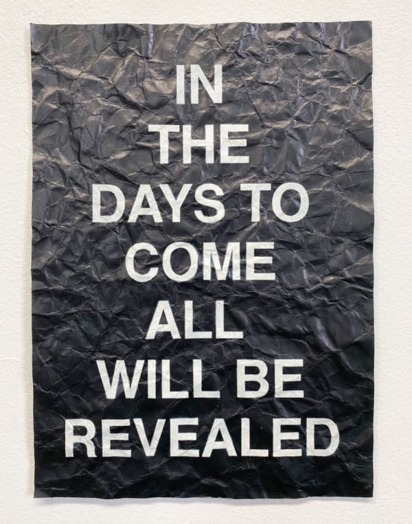 Mark TITCHNER, In The Days To Come All Will Be Revealed, 2020