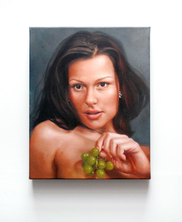 David NICHOLSON, Girl with grapes, 2006