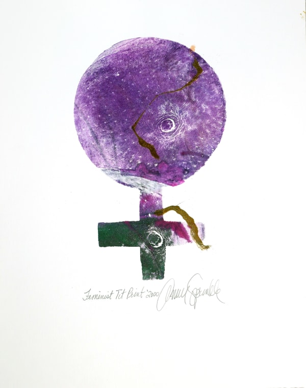 Annie SPRINKLE, Feminist tit print, 2000