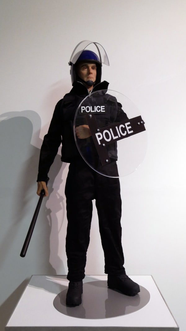 Eugenio MERINO, POWERLESSNESS ( anti-riot Police UK ), 2019