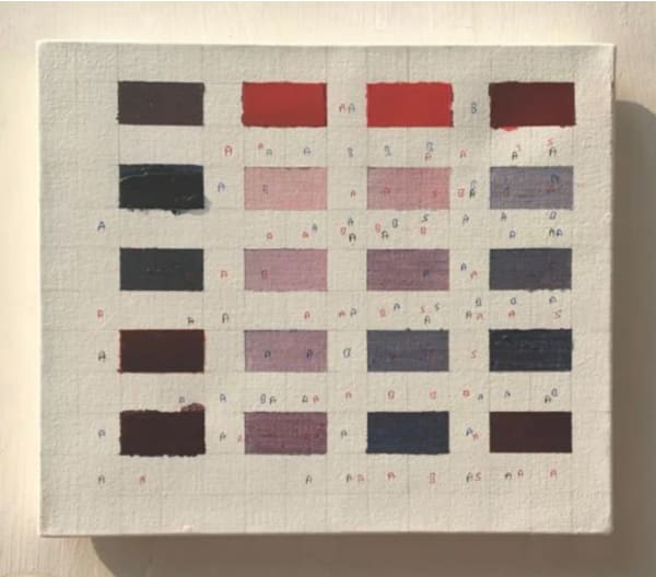 Tanya GOEL, Colour study for Mechanisms, 2019