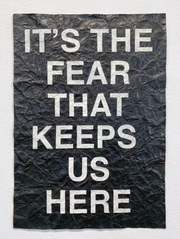 Mark TITCHNER, It's The Fear That Keeps Us Here, 2020
