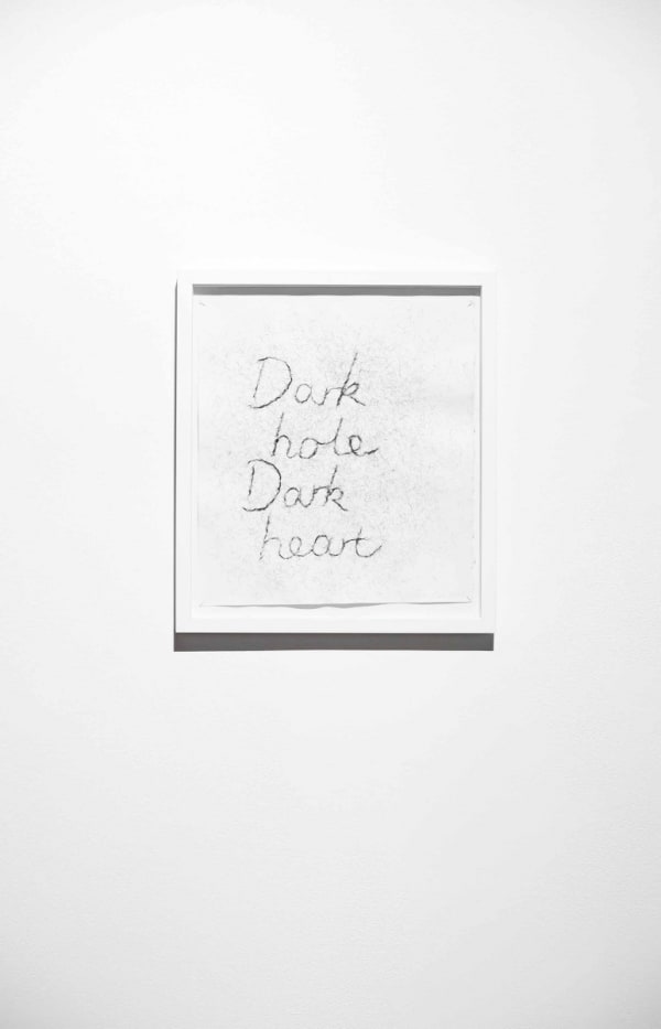 Frances GOODMAN, Dark hole dark heart, 2014