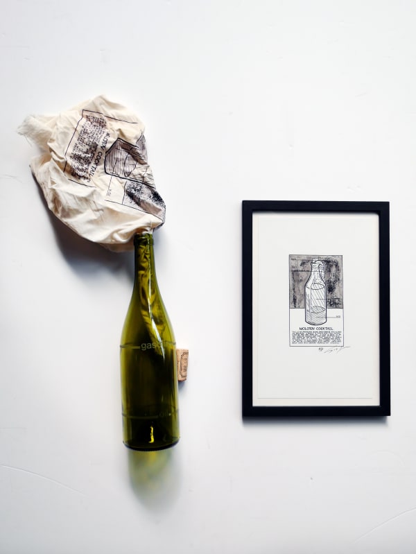 Gregory GREEN, Molotov cocktail, 2005