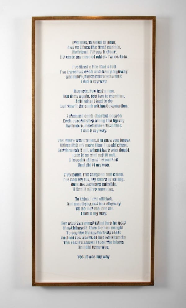 Carlos AIRES, My Way (by Frank Sinatra), 2010