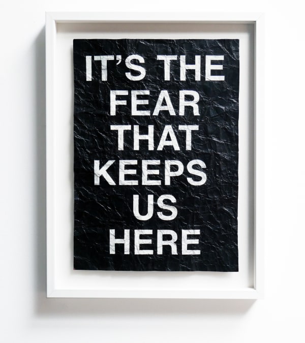 Mark TITCHNER, It's The Fear That Keeps Us Here, 2020