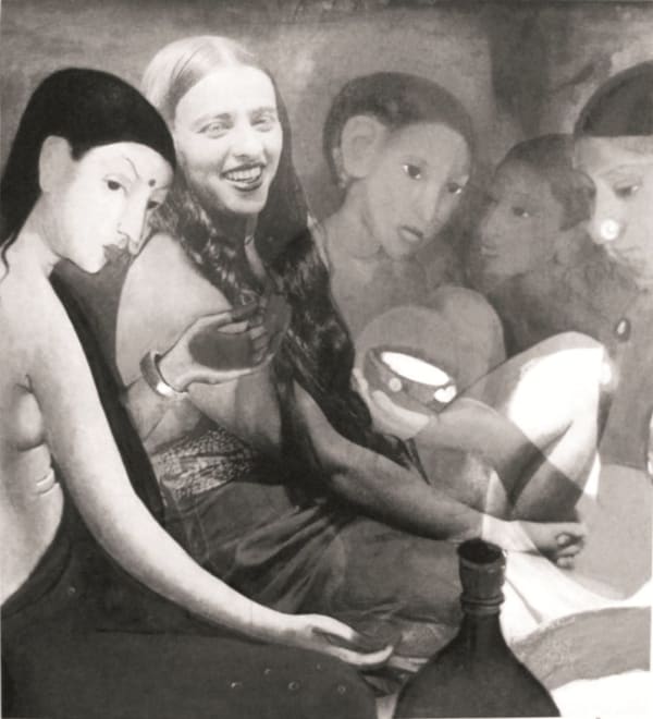 Vivan Sundaram, Artist with the Bride's Toilet, 2001