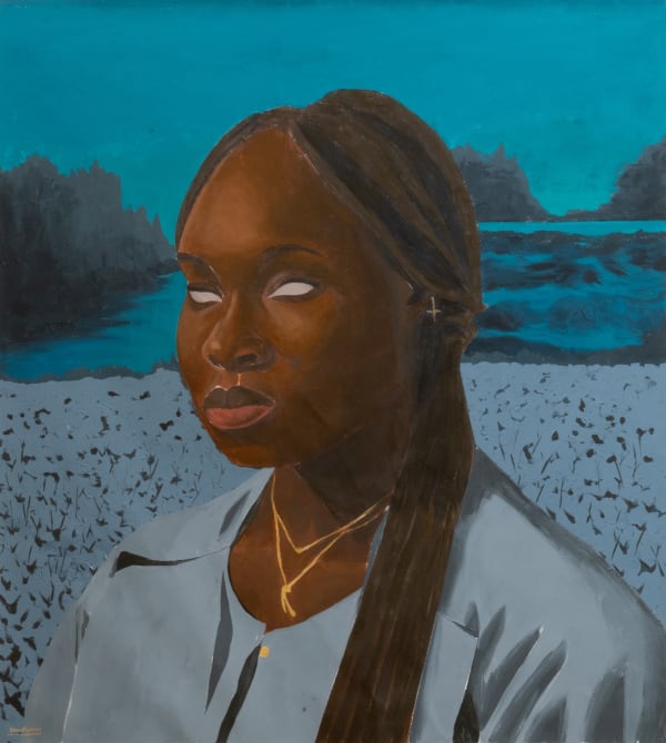 Boluwatife Oyediran. Painter. Contemporary African art. Contemporary figurative painting. Black identity. Black figures portraits. Nigerian artist. Inverted Blackness. Historical Painting Revisited.