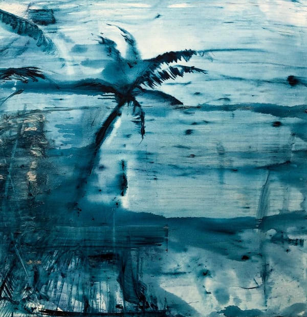 Omar Mahfoudi painting. Moroccan Artist. Contemporary art. Acrylic and ink on paper and canvas. Figurative. Abstraction. Cinematic paintings. Dreamy. Bold colours. Ink on paper.