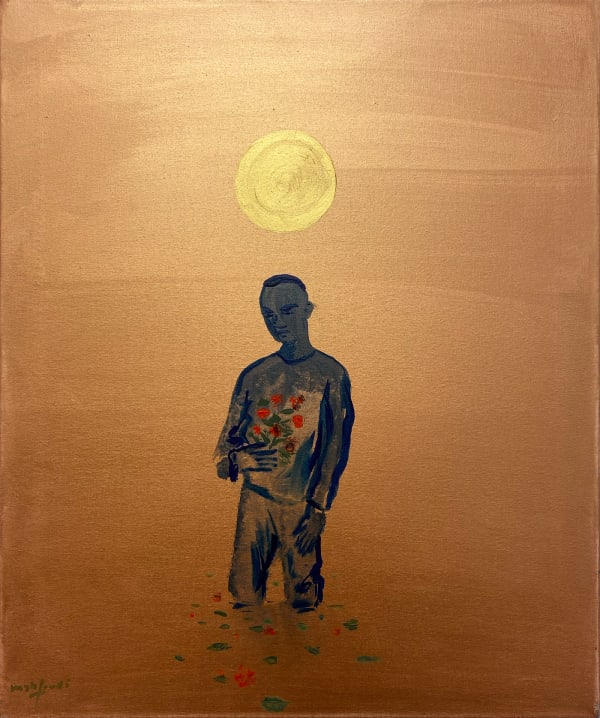 Moroccan Artist. Contemporary art. Acrylic and ink on paper and canvas. Figurative. Abstraction. Cinematic paintings. Dreamy. Bold colours.