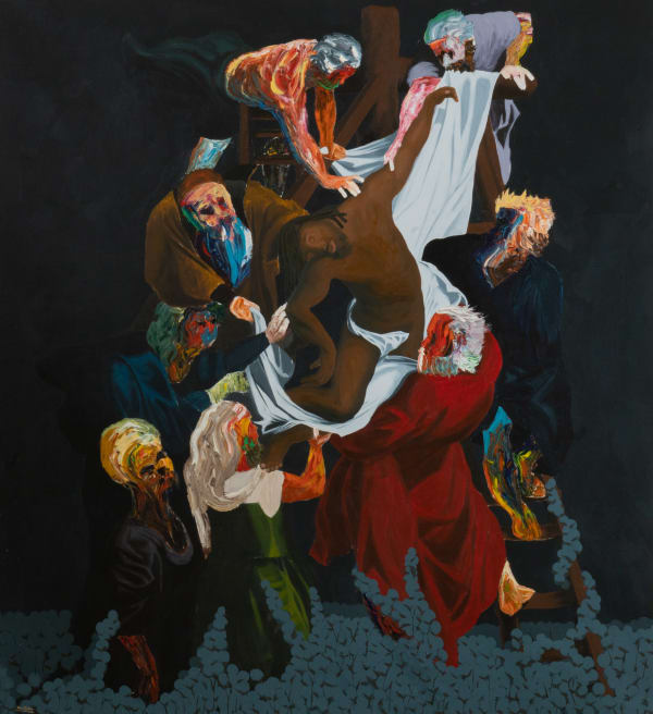 Boluwatife Oyediran, And their Fingertips Were White with Grief, 2021