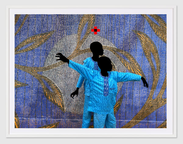 Saidou Dicko, Les ailes des cousins Act1, T-Feuilles d'or bleu, 2025