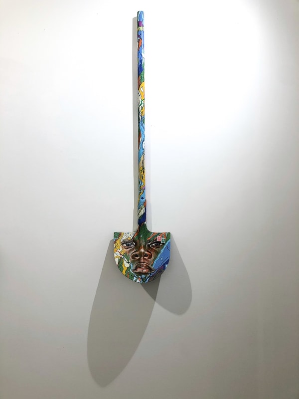 Jean David Nkot, Les âmes des sous-sols #3, 2021