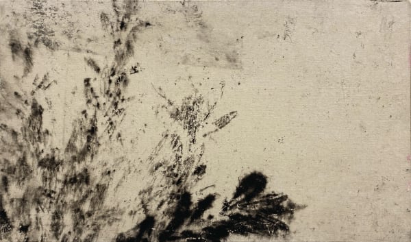 Nasreddine Bennacer. Algerian Artist. Contemporary African Art in Paris. AFIKARIS. Gouache on Japanese paper. Black and White. Between abstraction and figuration. Hybridity of techniques. Quest for identity. Art contemporain africain. Work balances abstraction and figuration, blending hybrid techniques in a quest for identity.