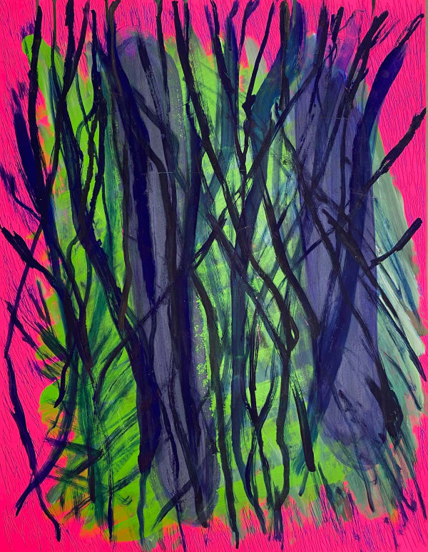 Hyacinthe Ouattara, Des Routes et des Lignes (série - triptyque), 2022