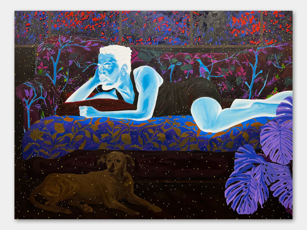 Boluwatife Oyediran. Painter. Contemporary African art. Contemporary figurative painting. Black identity. Black figures portraits. Ghanaian artist. Inverted Blackness.