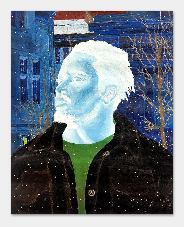 Boluwatife Oyediran. Painter. Contemporary African art. Contemporary figurative painting. Black identity. Black figures portraits. Nigerian artist. Inverted Blackness.