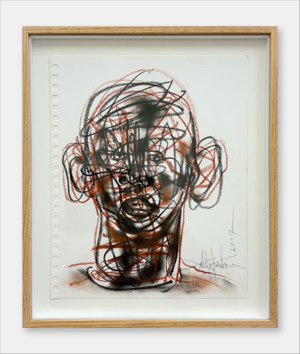 Salifou Lindou, Untitled (Sketchbook P.10), 2017