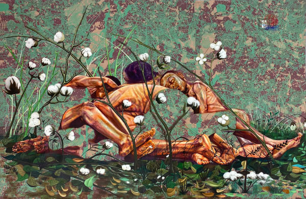 Jean David Nkot, The sweat of my body in the cotton fields, 2023