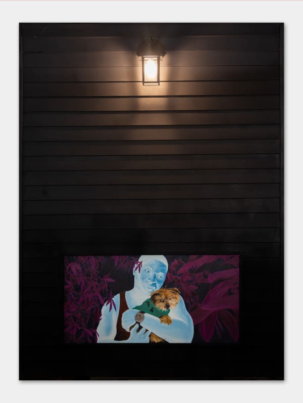 Boluwatife Oyediran. Painter. Contemporary African art. Contemporary figurative painting. Black identity. Black figures portraits. Nigerian artist. Negative process.