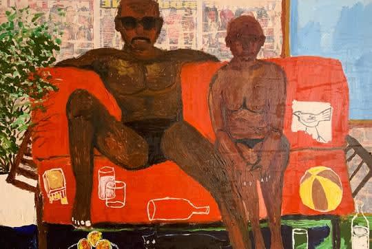 Gideon Appah, Portrait de l'oncle koffi, 2019