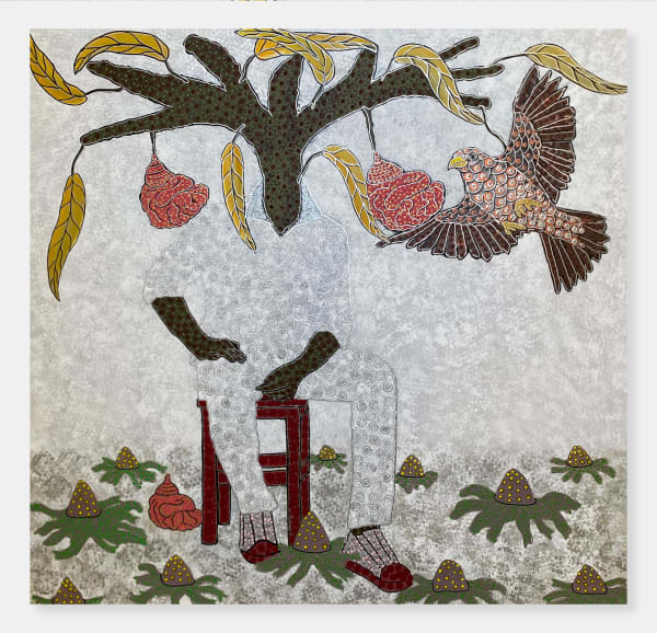 Ousmane Niang, Forêt blanche, 2025