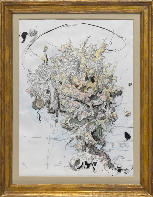 Glenn Brown, Drawing 8 (after Tiepolo), 2017